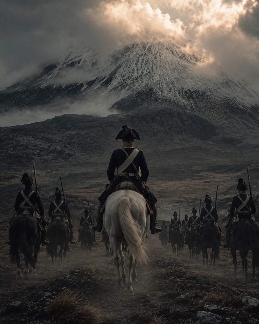 Jinetes ante la inmensidad de los Andes
